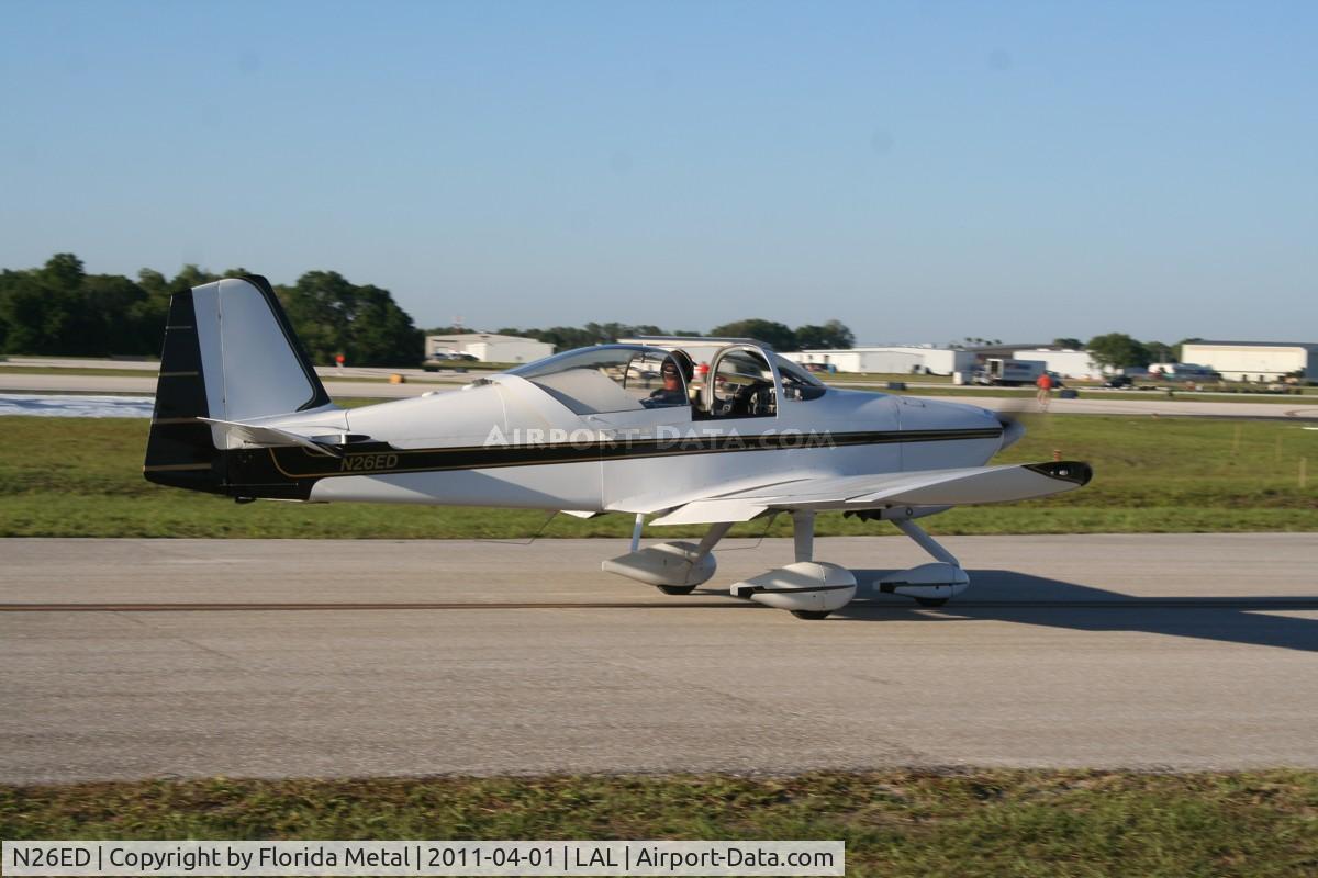 N26ED, 1999 Van's RV-6A C/N 24840, Vans RV-6A