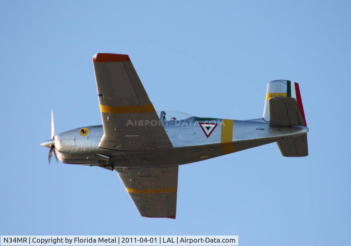 N34MR, 1952 Beech T-34A (A45) Mentor Mentor C/N G-39, T-34 in Mexican Air Force colors