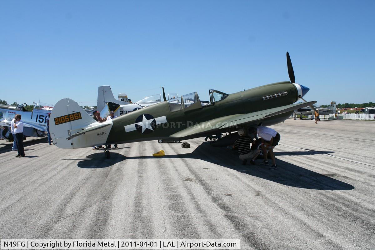 N49FG, 1943 Curtiss P-40N Warhawk C/N 29623, P-40N
