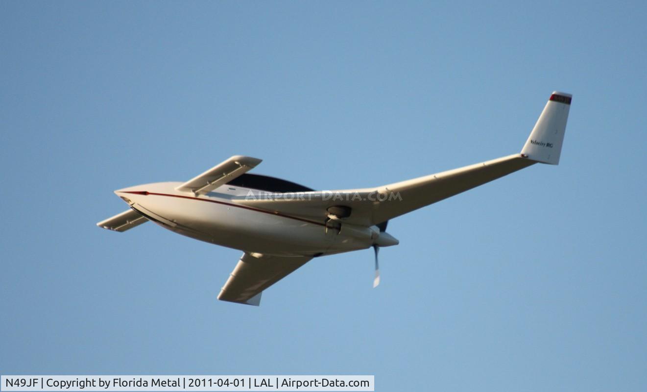 N49JF, 1997 Velocity Velocity RG C/N DMO051, Velocity RG
