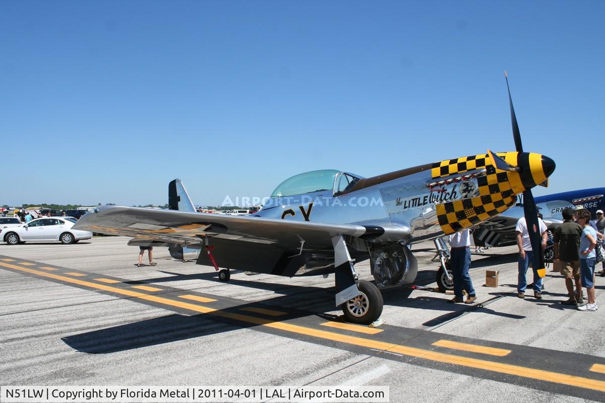 N51LW, 1962 North American P-51D Mustang C/N 122-41037, Little Witch