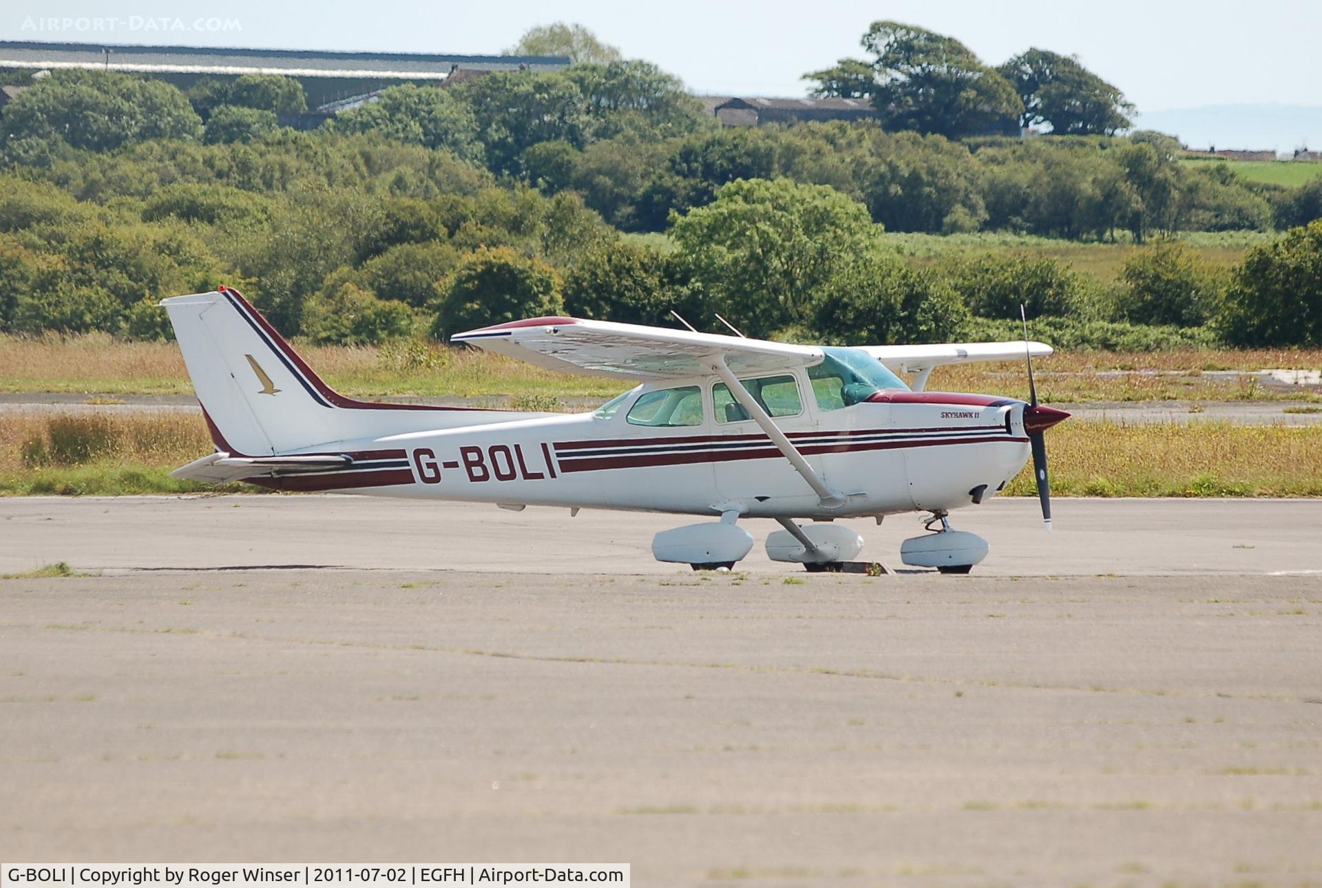 G-BOLI, 1981 Cessna 172P C/N 172-75484, Visiting Cessna Skyhawk 11.