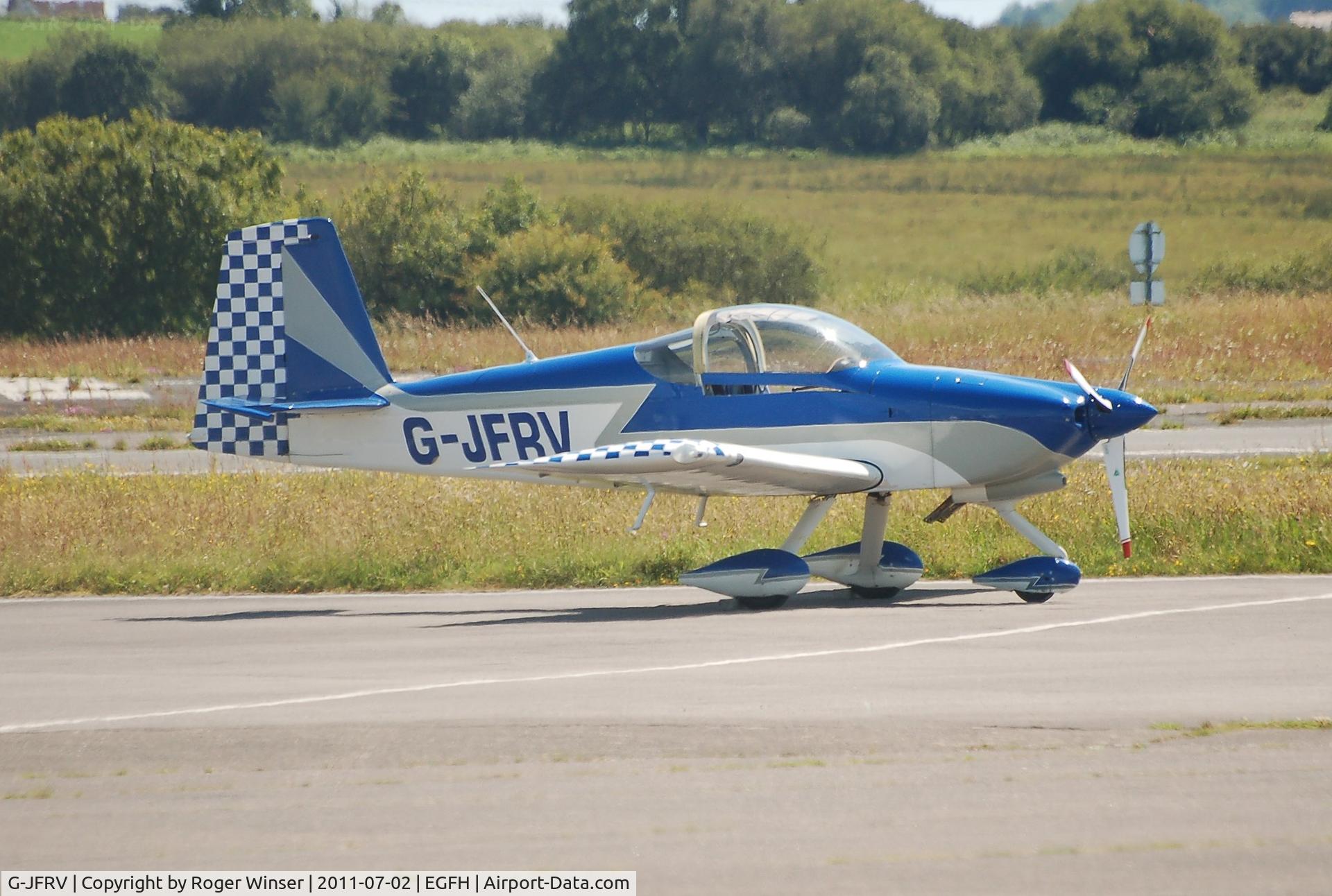 G-JFRV, 2004 Vans RV-7A C/N PFA 323-13851, Visiting Vans RV-7A.