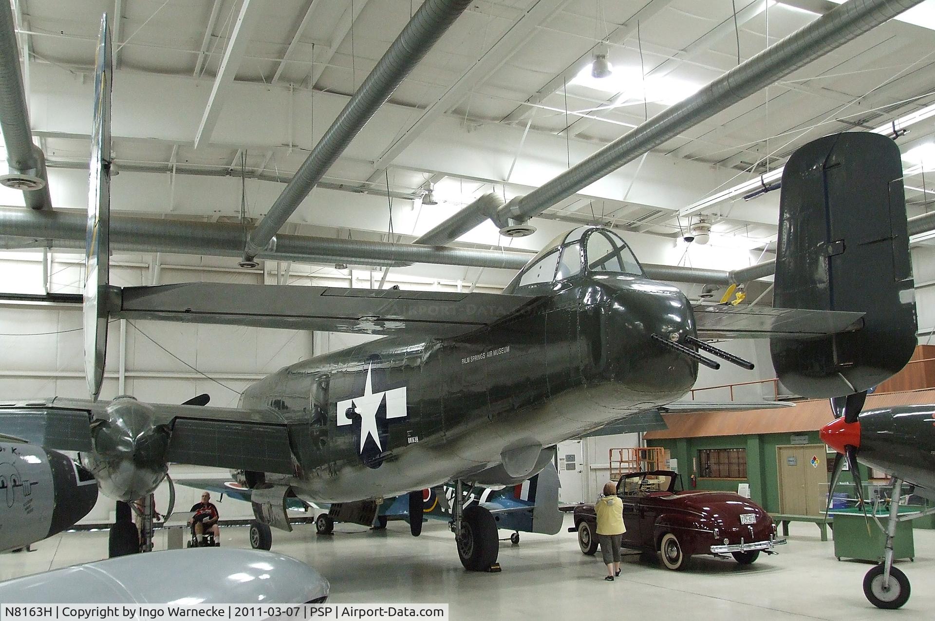 N8163H, 1944 North American B-25N Mitchell C/N 108-47501, North American B-25N Mitchell at the Palm Springs Air Museum, Palm Springs CA