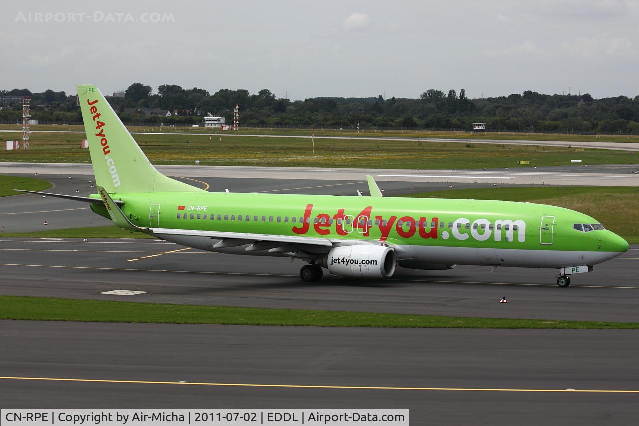 CN-RPE, 1999 Boeing 737-8K5 C/N 27990, Jet4You