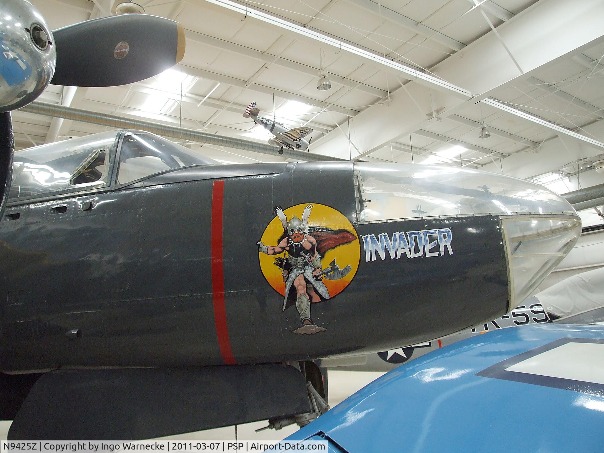 N9425Z, 1944 Douglas B-26C Invader C/N 29000, Douglas B-26C Invader at the Palm Springs Air Museum, Palm Springs CA