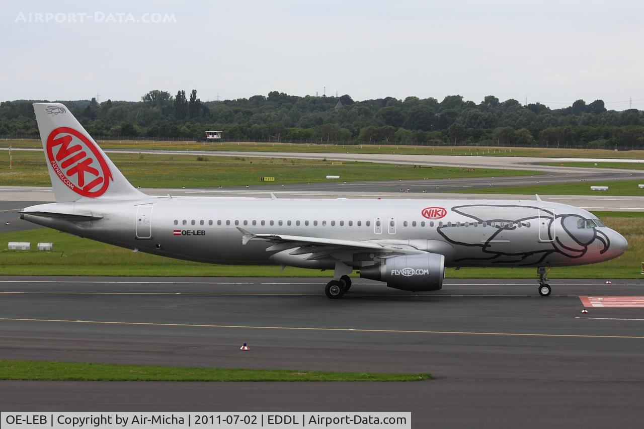OE-LEB, 2010 Airbus A320-214 C/N 4231, Niki, Airbus A320-214, CN: 4231, Name: Polka