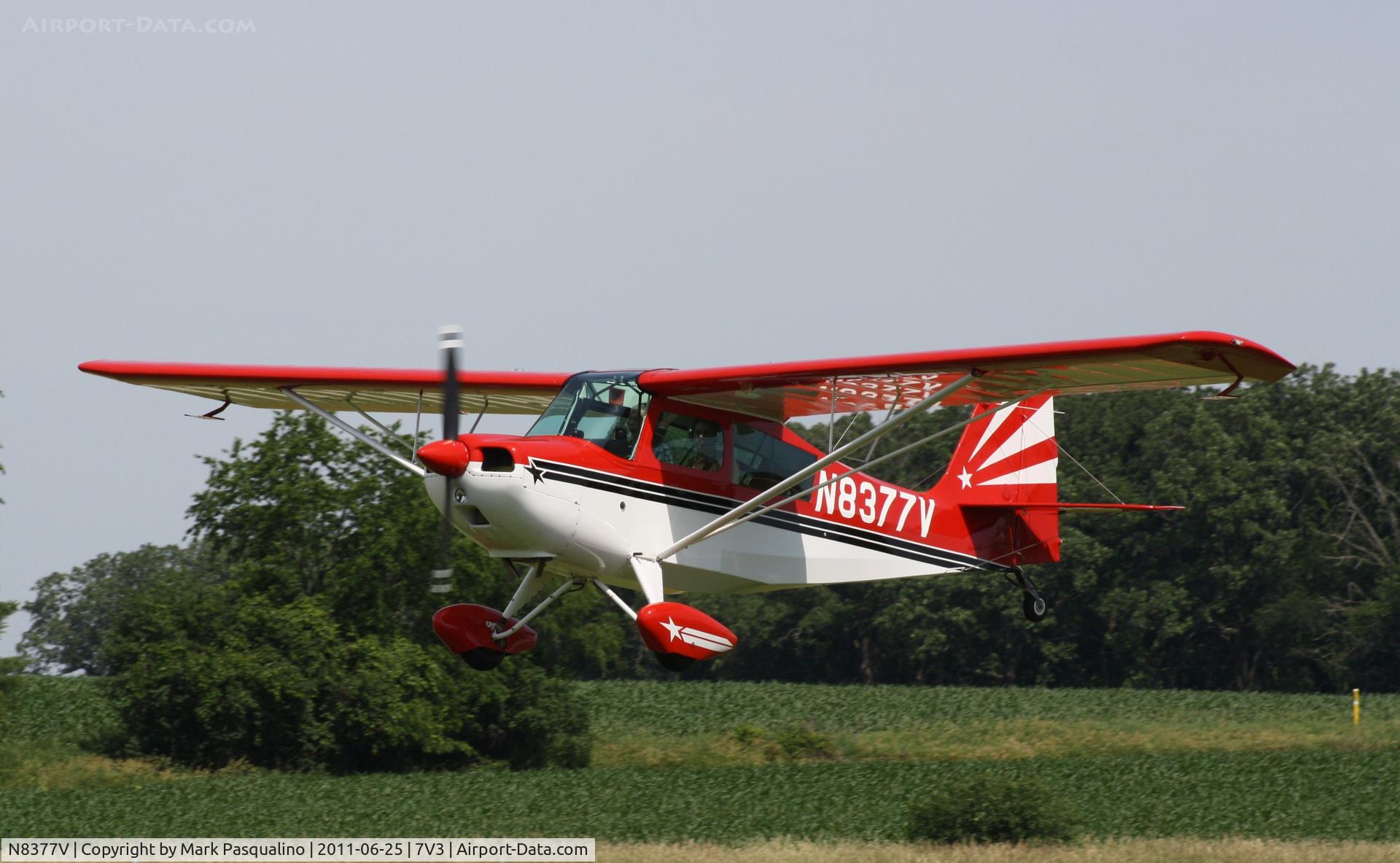 N8377V, 1966 Champion 7ECA Citabria C/N 280, Champion 7ECA