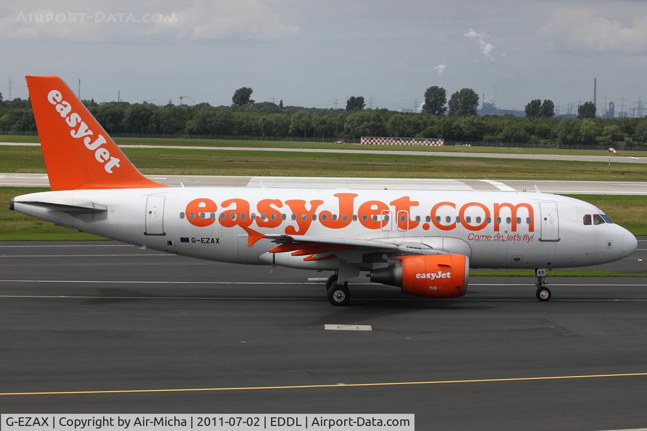 G-EZAX, 2006 Airbus A319-111 C/N 2818, EasyJet