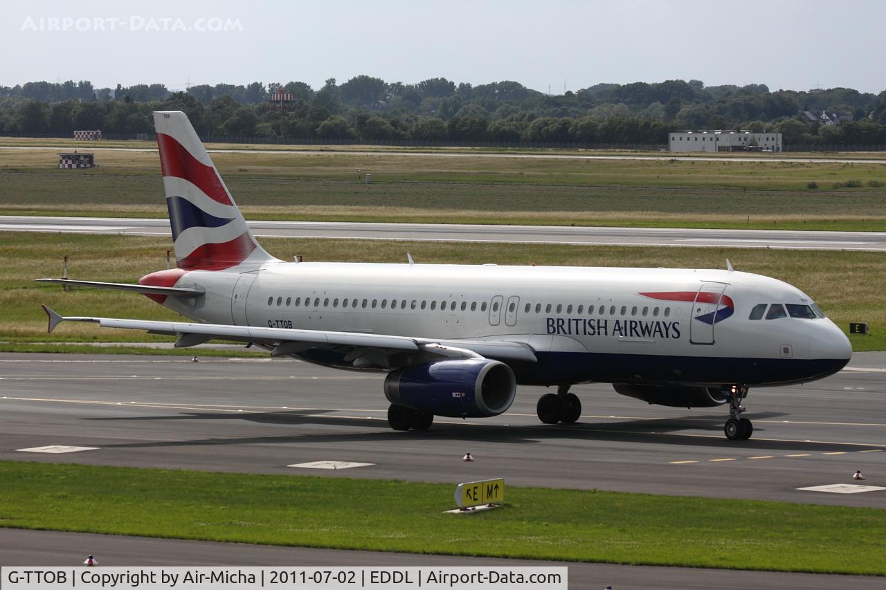 G-TTOB, 2001 Airbus A320-232 C/N 1687, British Airways