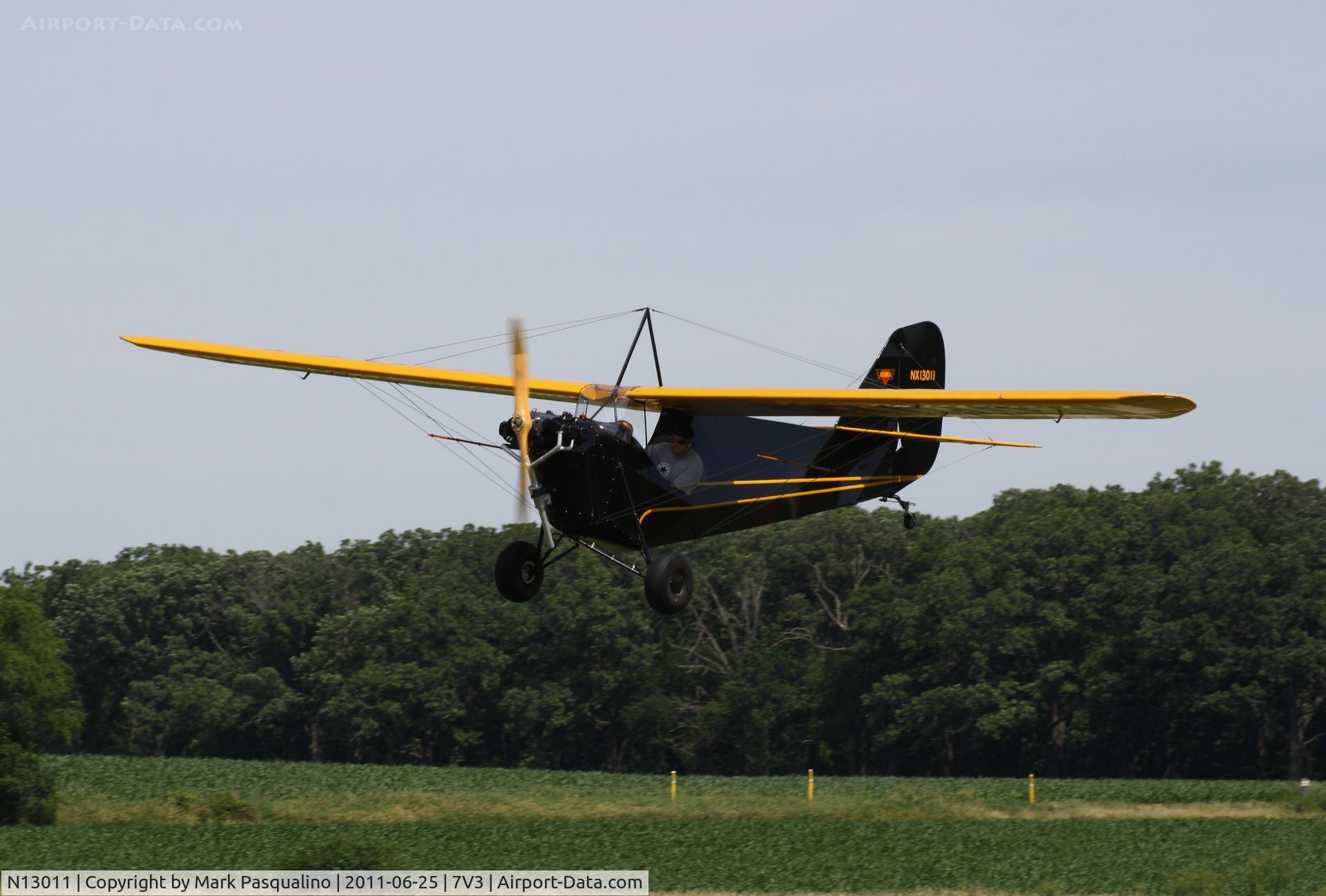 N13011, 1998 Aeronca C.3 Replica C/N 571833, C-3 Aeronca Reprodct