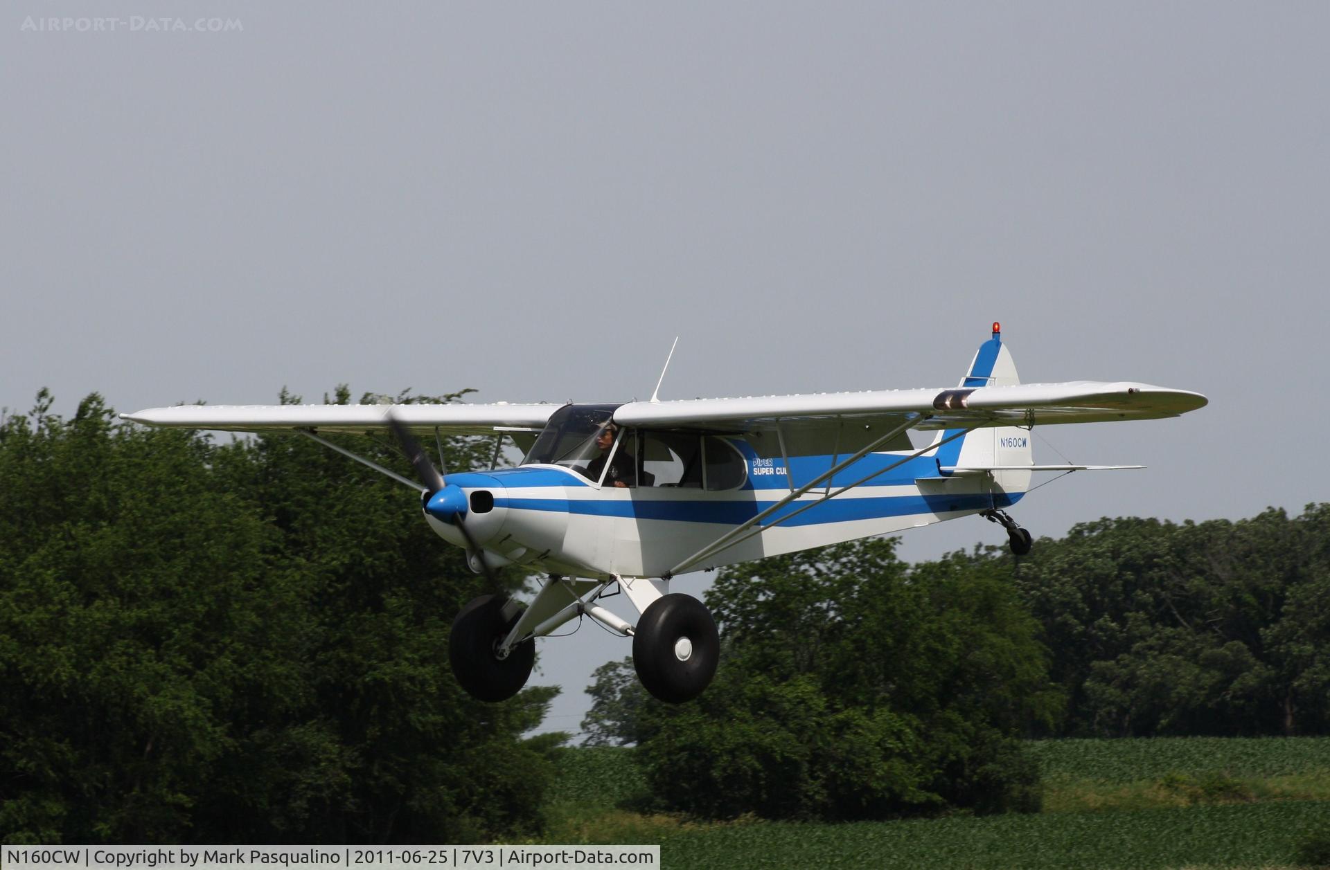 N160CW, 1950 Piper PA-18 Super Cub C/N 18-343, Piper PA-18