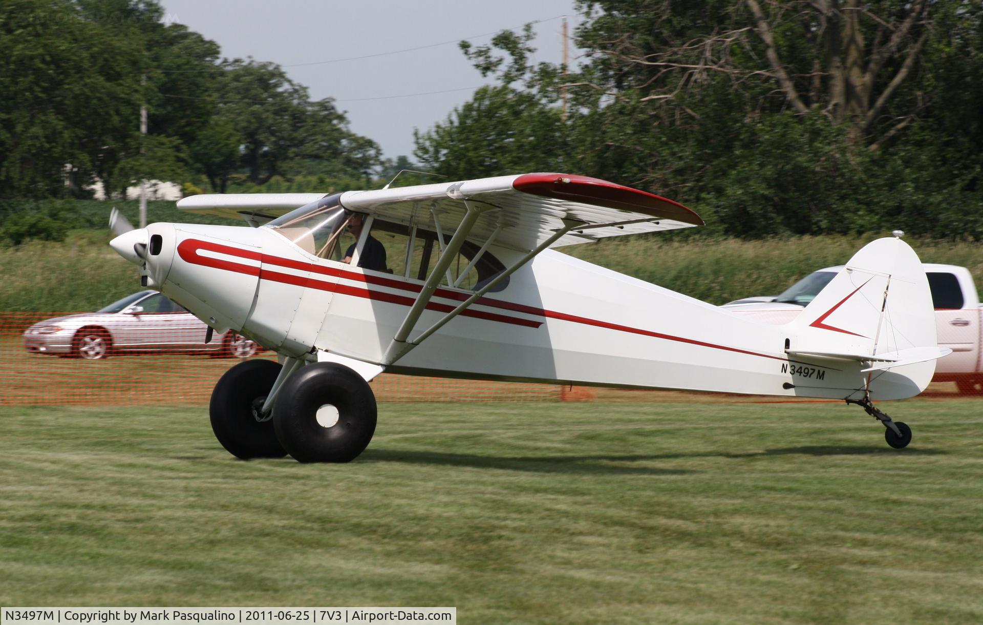 N3497M, 1947 Piper PA-12 Super Cruiser C/N 12-2355, Piper PA-12