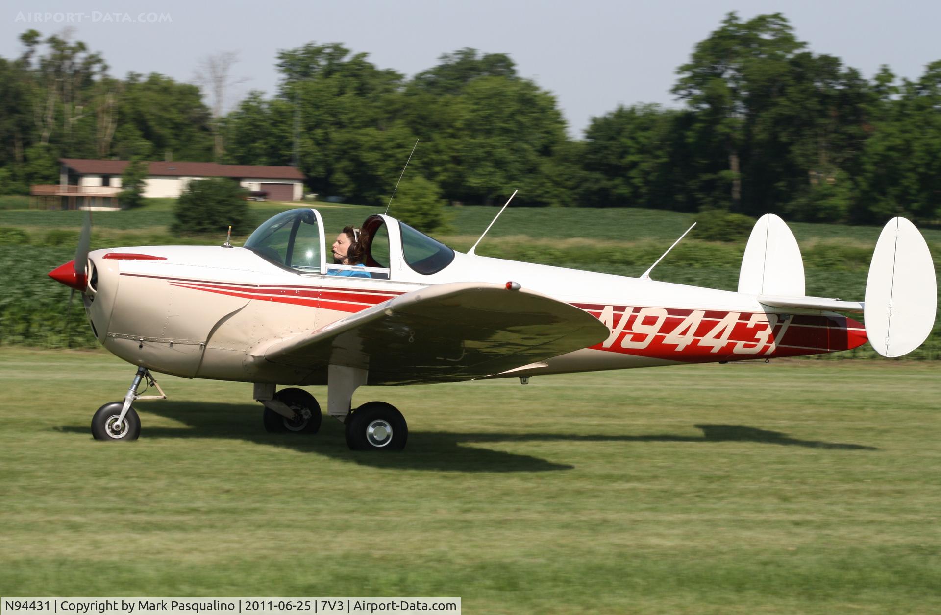 N94431, 1950 Erco G Ercoupe C/N 5077, Ercoupe G