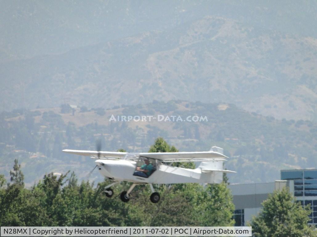N28MX, 2010 Kitfox Aircraft Super Sport C/N 001, Climbing out from runway 26L