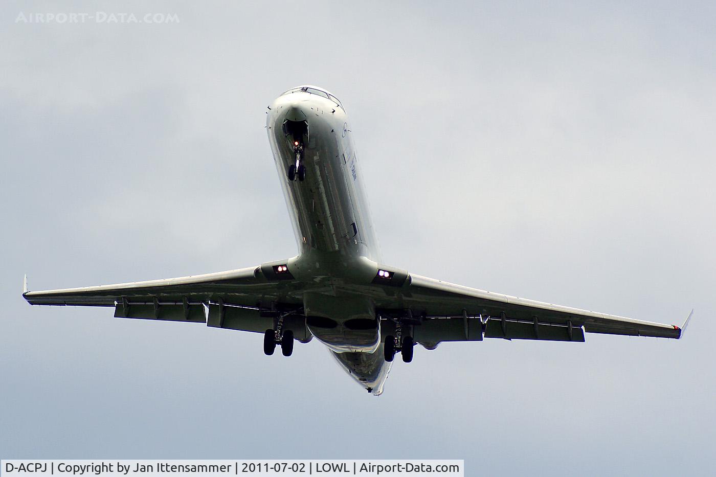 D-ACPJ, Canadair CRJ-701ER (CL-600-2C10) Regional Jet C/N 10040, D-ACPJ @ LOWL