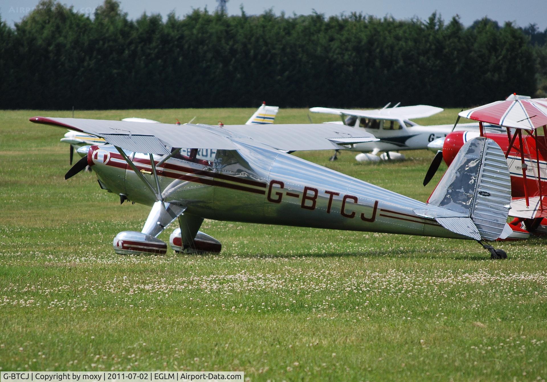 G-BTCJ, 1941 Luscombe 8E Silvaire C/N 1869, Luscombe 8E Silvaire Deluxe visiting White Waltham, Ex N41908