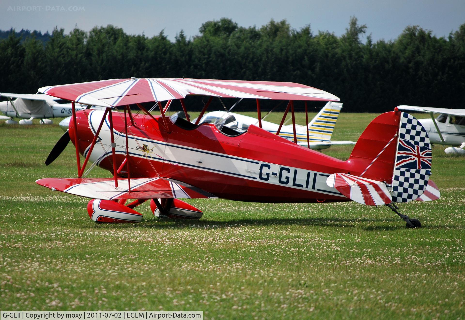 G-GLII, 1978 Great Lakes 2T-1A-2 Sport Trainer C/N 0813, Great Lakes 2T-1A-2 at White Waltham. Ex N3613L