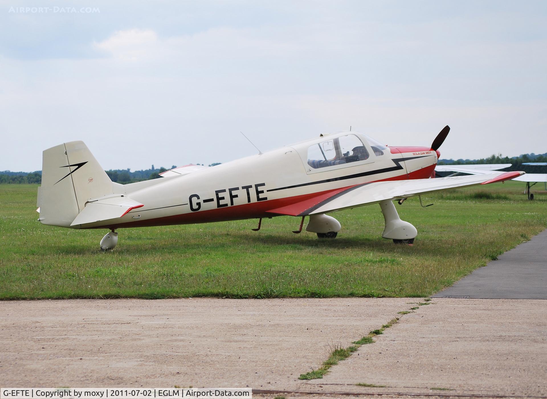 G-EFTE, 1961 Bolkow Bo-207 C/N 218, Bolkow 207 at White Waltham