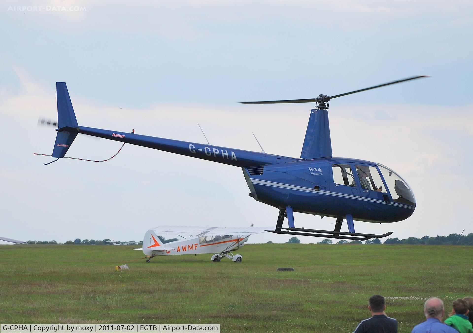 G-CPHA, 2008 Robinson R44 Raven II C/N 12641, Robinson R44 Raven II at Wycombe Air Park