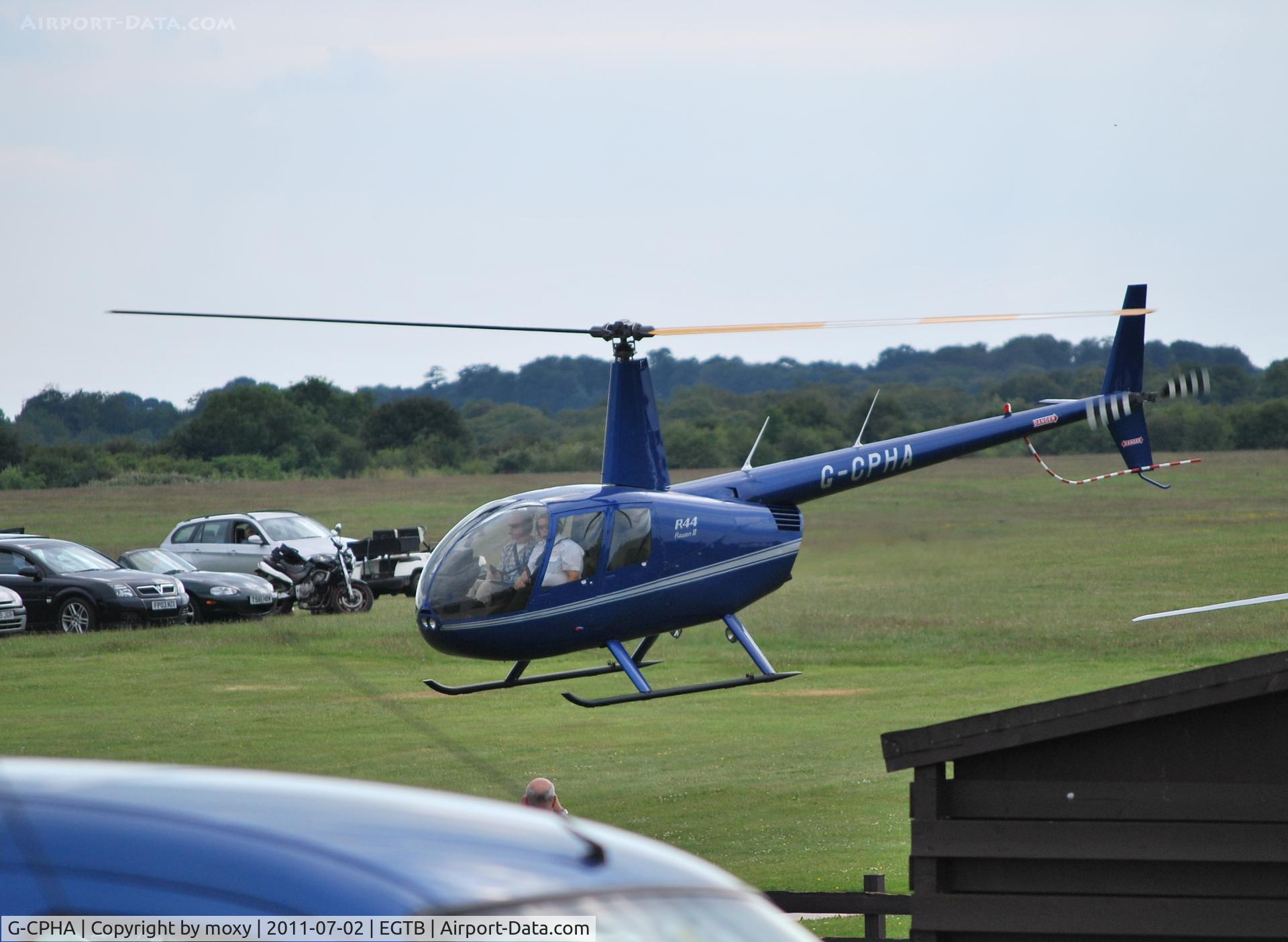 G-CPHA, 2008 Robinson R44 Raven II C/N 12641, Robinson R44 Raven II at Wycombe Air Park