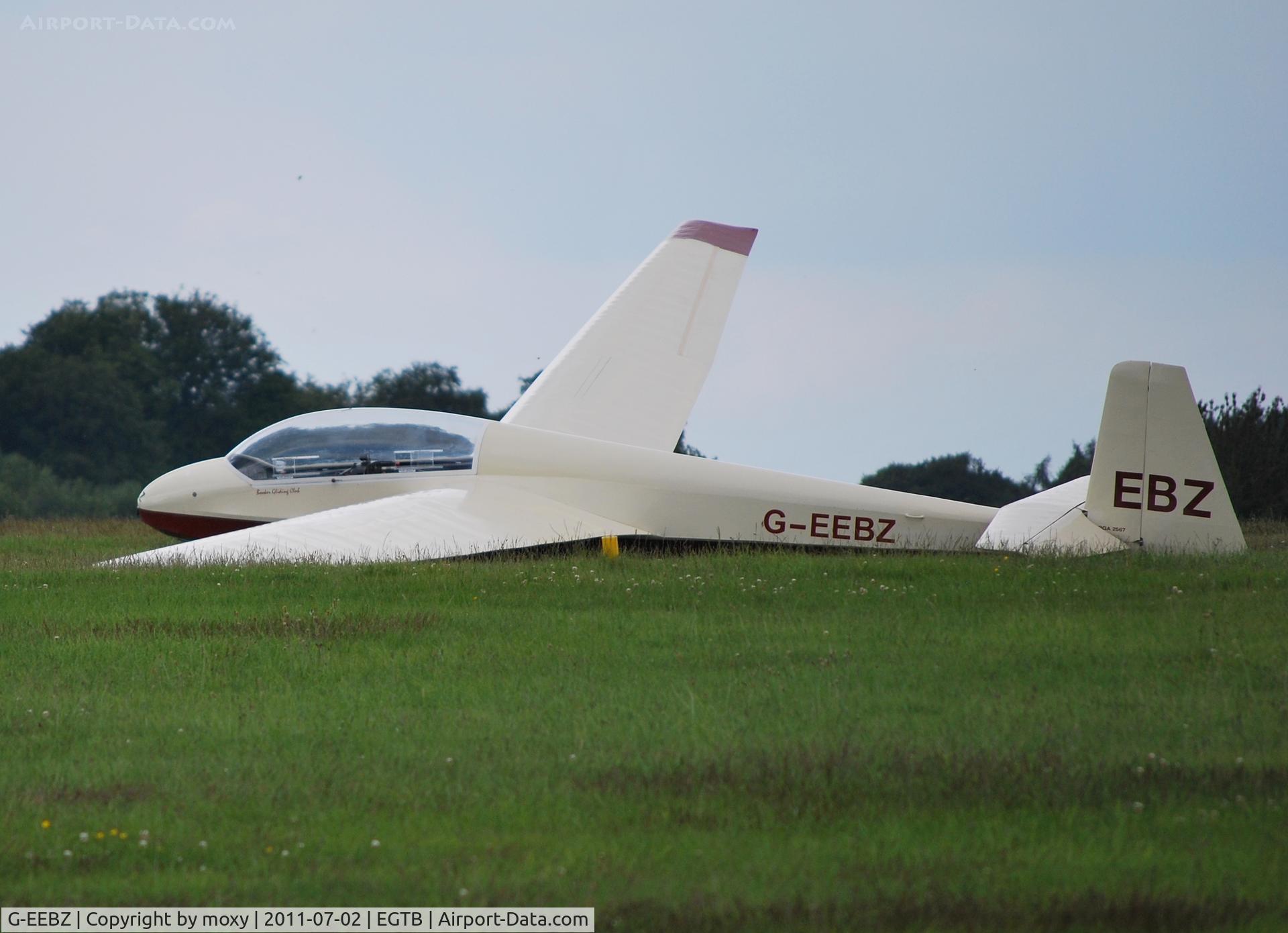G-EEBZ, 1979 Schleicher ASK-13 C/N 13614, Schleicher AS-K13 Ex BGA2567 at Wycombe Air Park