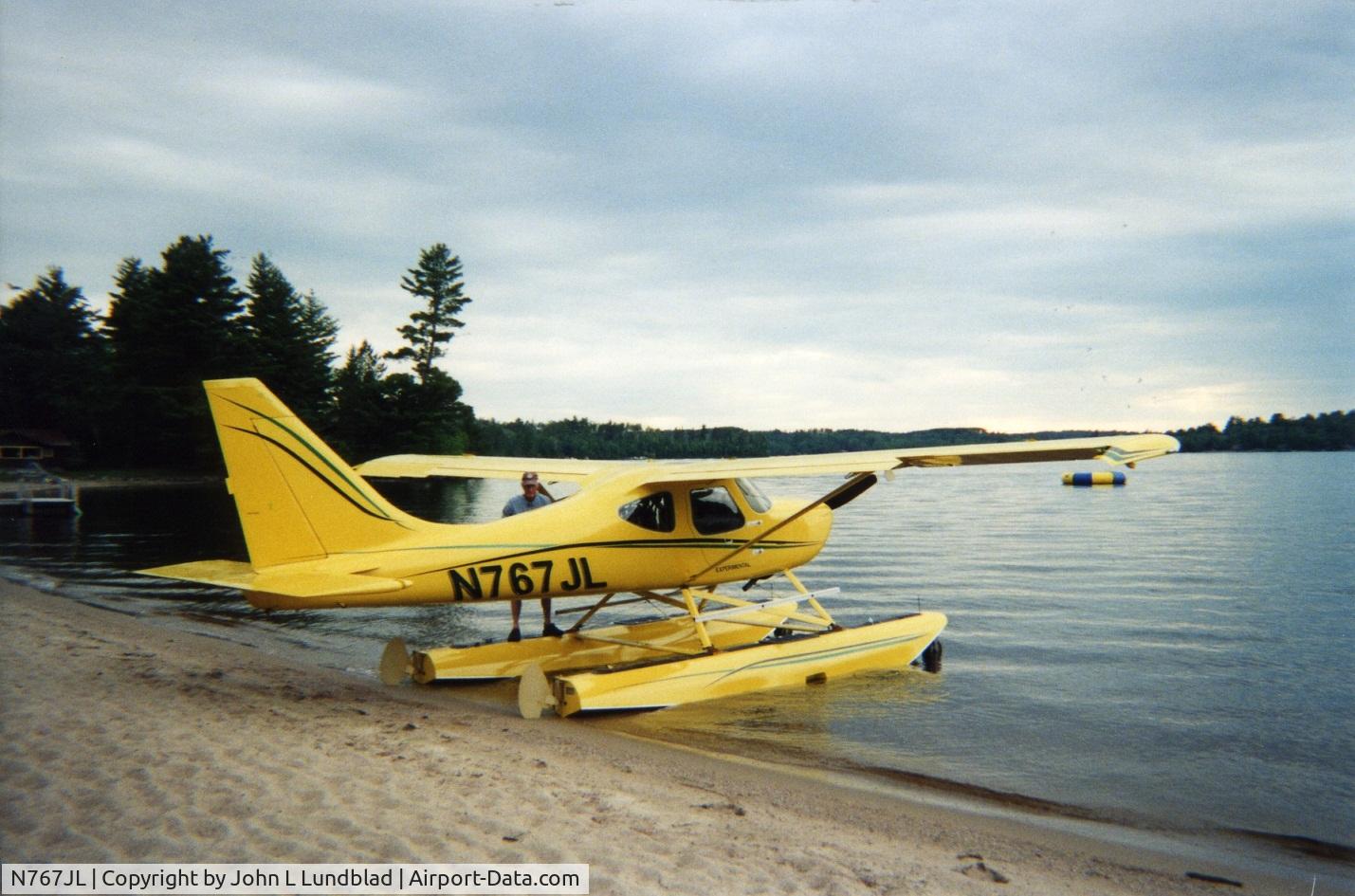 N767JL, 2007 Glasair GS-2 Sportsman C/N 7205, Crane Lake, MN 2009