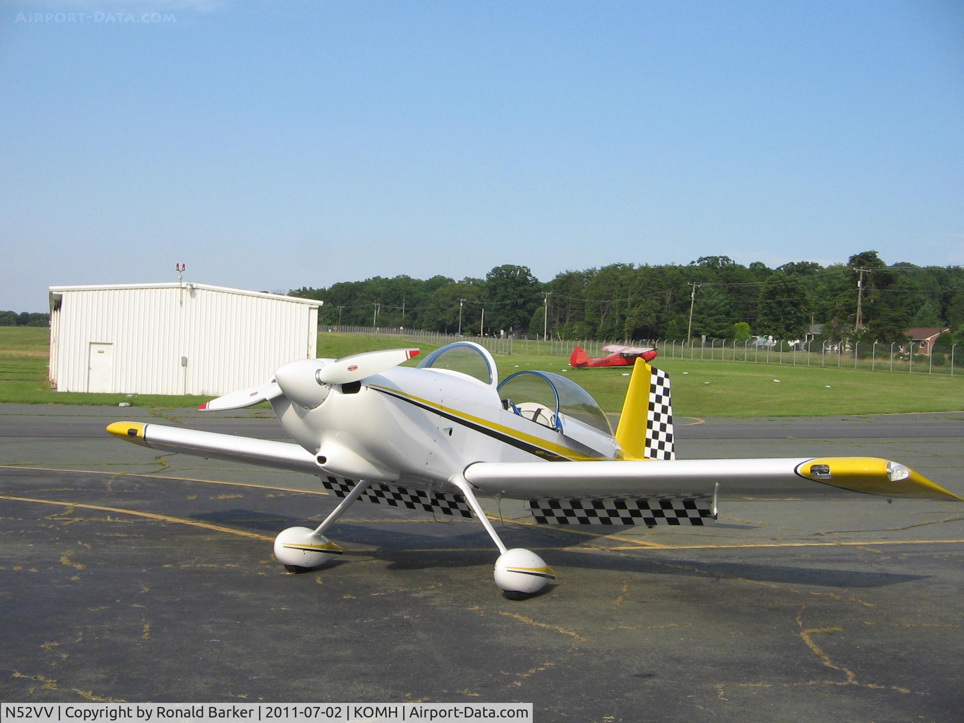 N52VV, 2003 Vans RV-8 C/N 80718, Orange