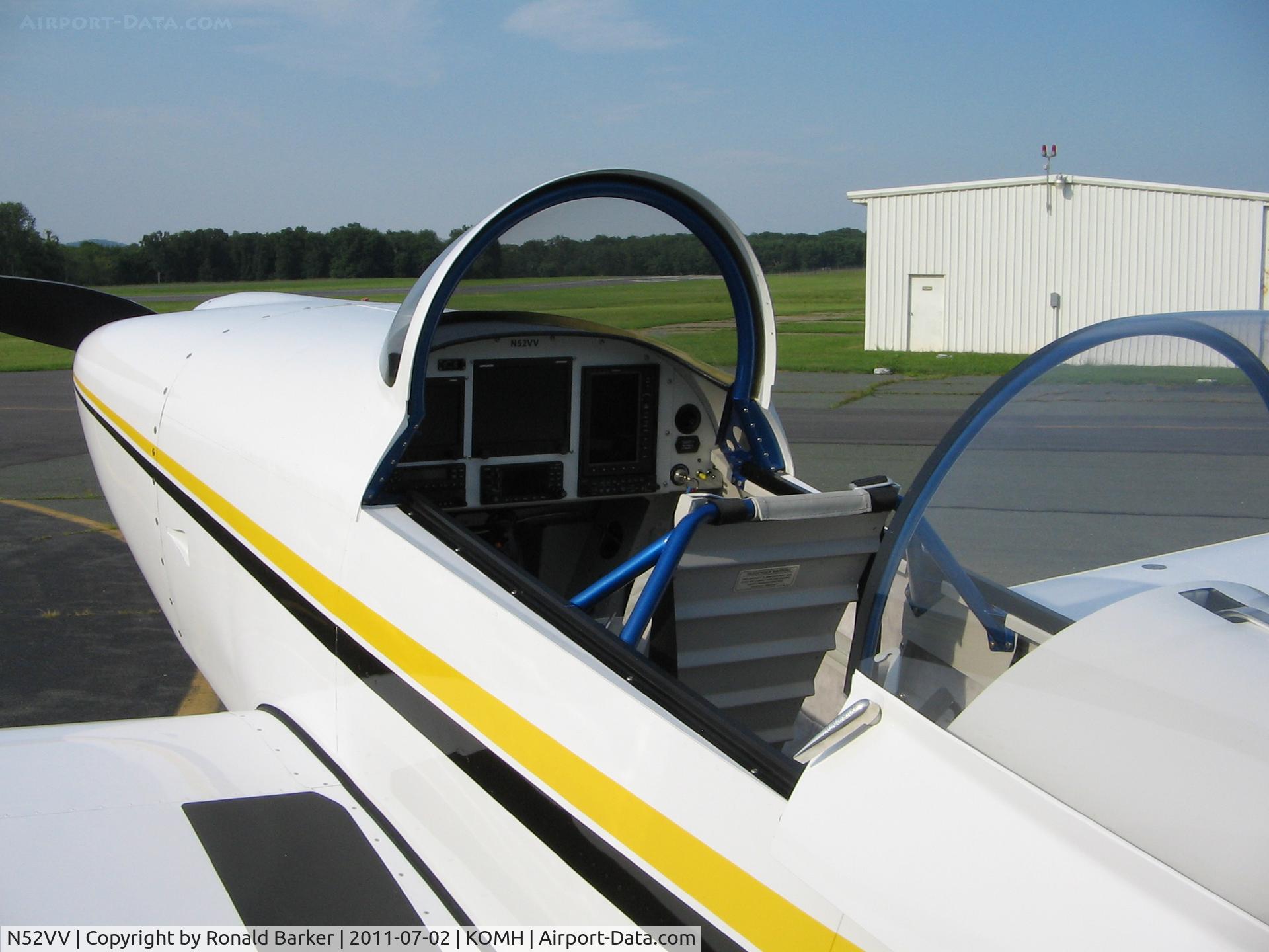 N52VV, 2003 Vans RV-8 C/N 80718, Orange