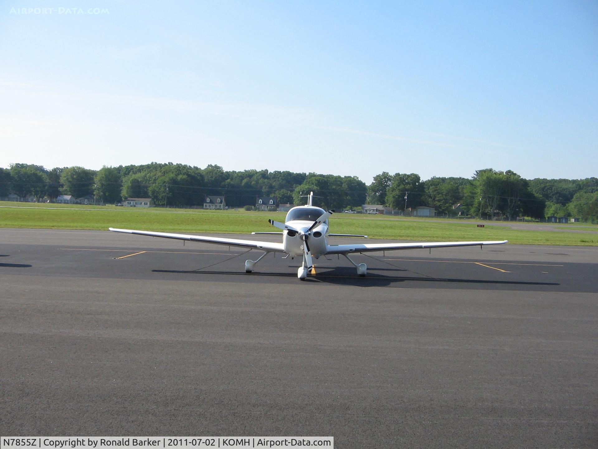 N7855Z, 2005 Cirrus SR22 C/N 1629, Orange