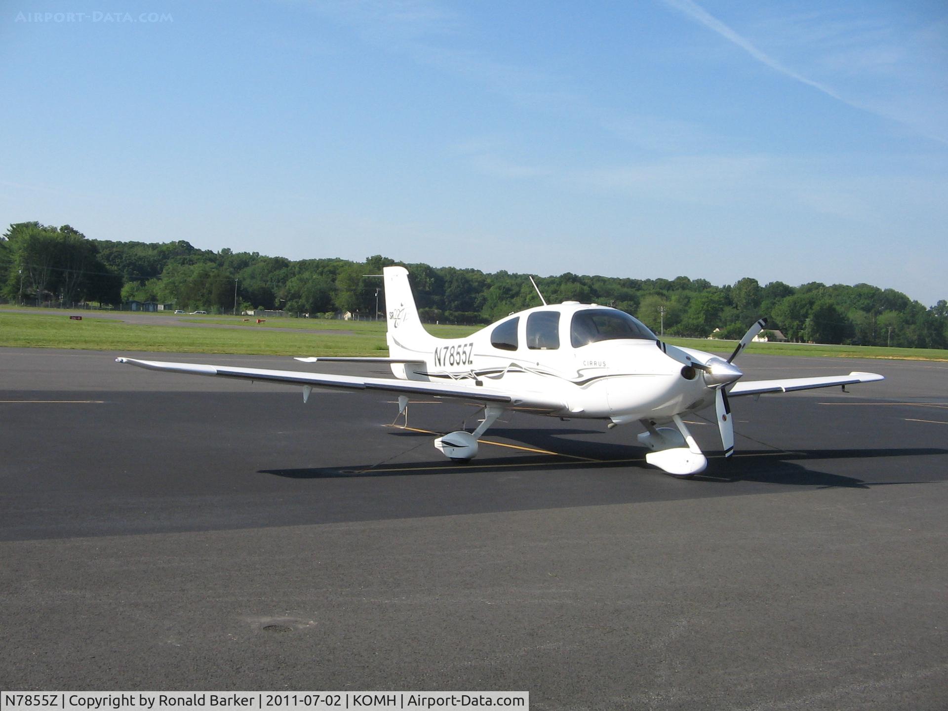 N7855Z, 2005 Cirrus SR22 C/N 1629, Orange