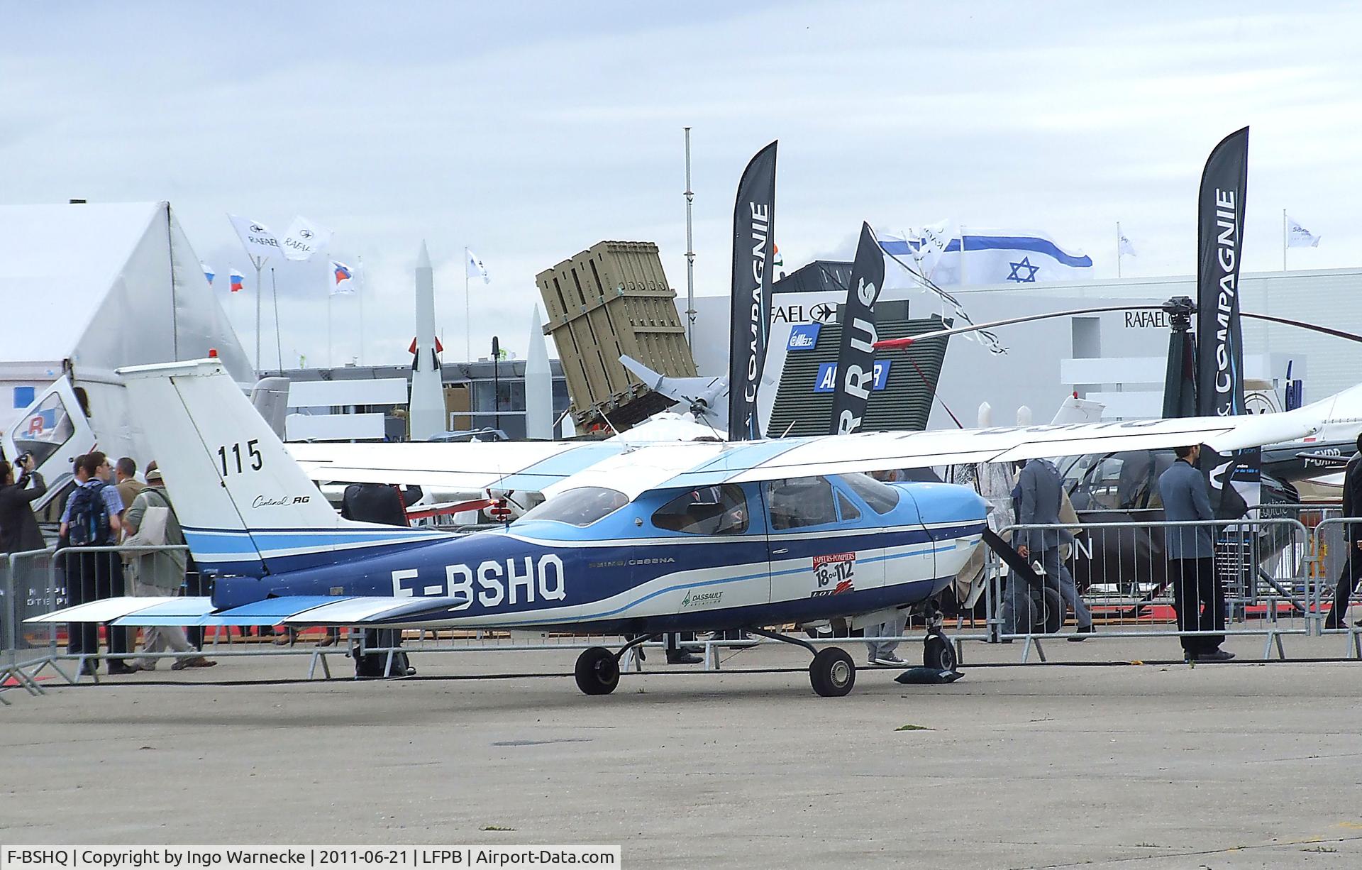 F-BSHQ, Reims F177RG Cardinal RG C/N 0016, Cessna (Reims) F177RG Cardinal RG at the Aerosalon 2011, Paris
