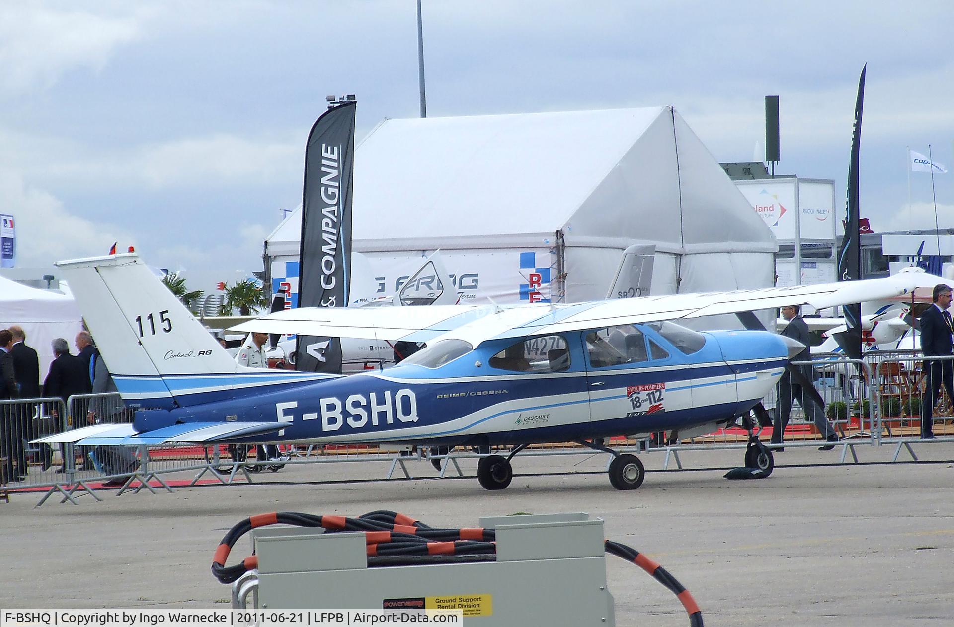 F-BSHQ, Reims F177RG Cardinal RG C/N 0016, Cessna (Reims) F177RG Cardinal RG at the Aerosalon 2011, Paris