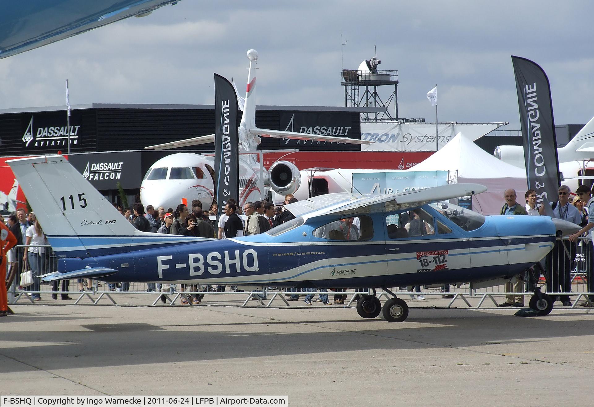 F-BSHQ, Reims F177RG Cardinal RG C/N 0016, Cessna (Reims) F177RG Cardinal RG at the Aerosalon 2011, Paris