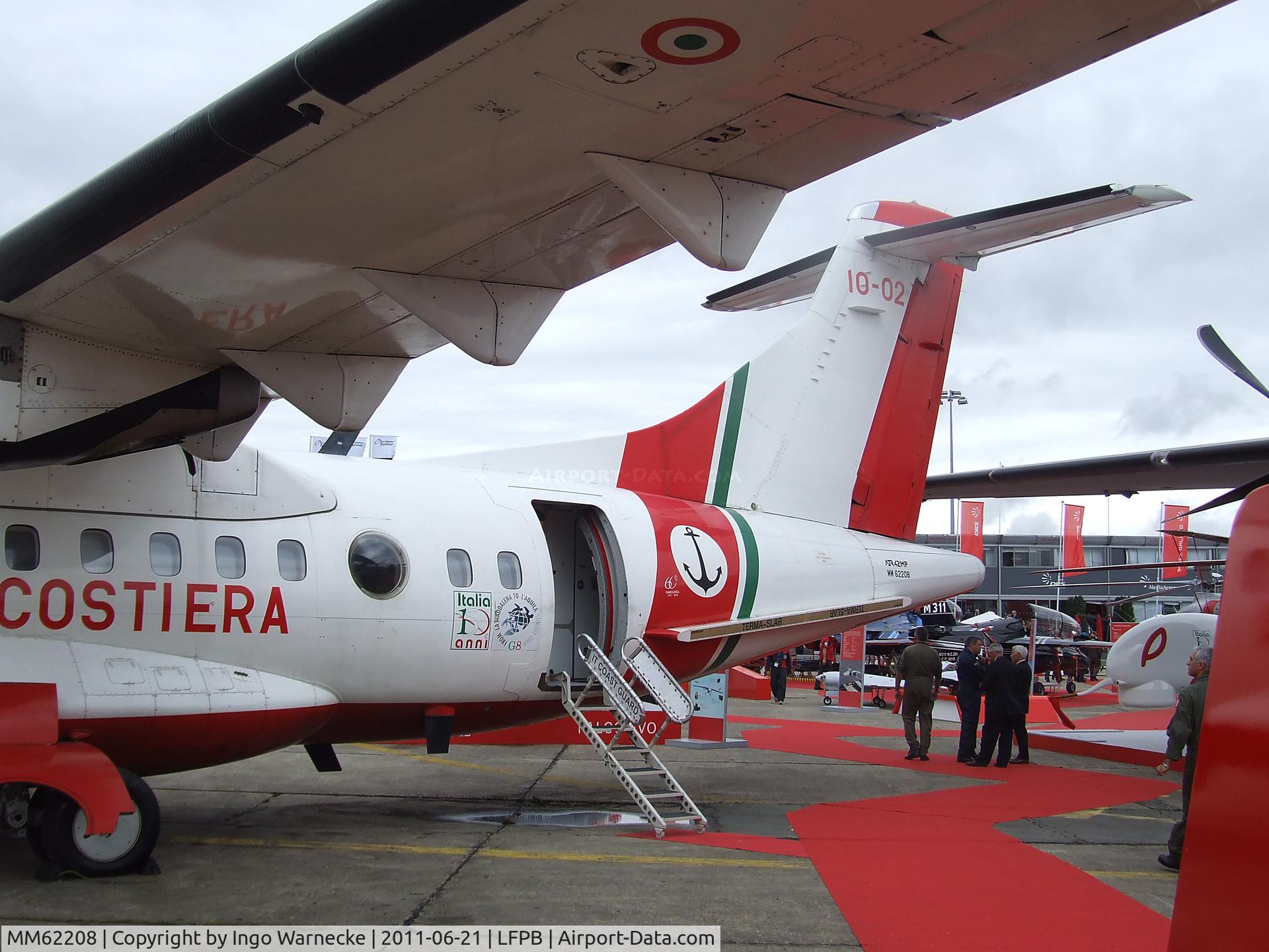 MM62208, 2001 ATR 42-500 C/N 615, ATR 42-500 MP of the Guardia Costiera Italiana at the Aerosalon 2011, Paris