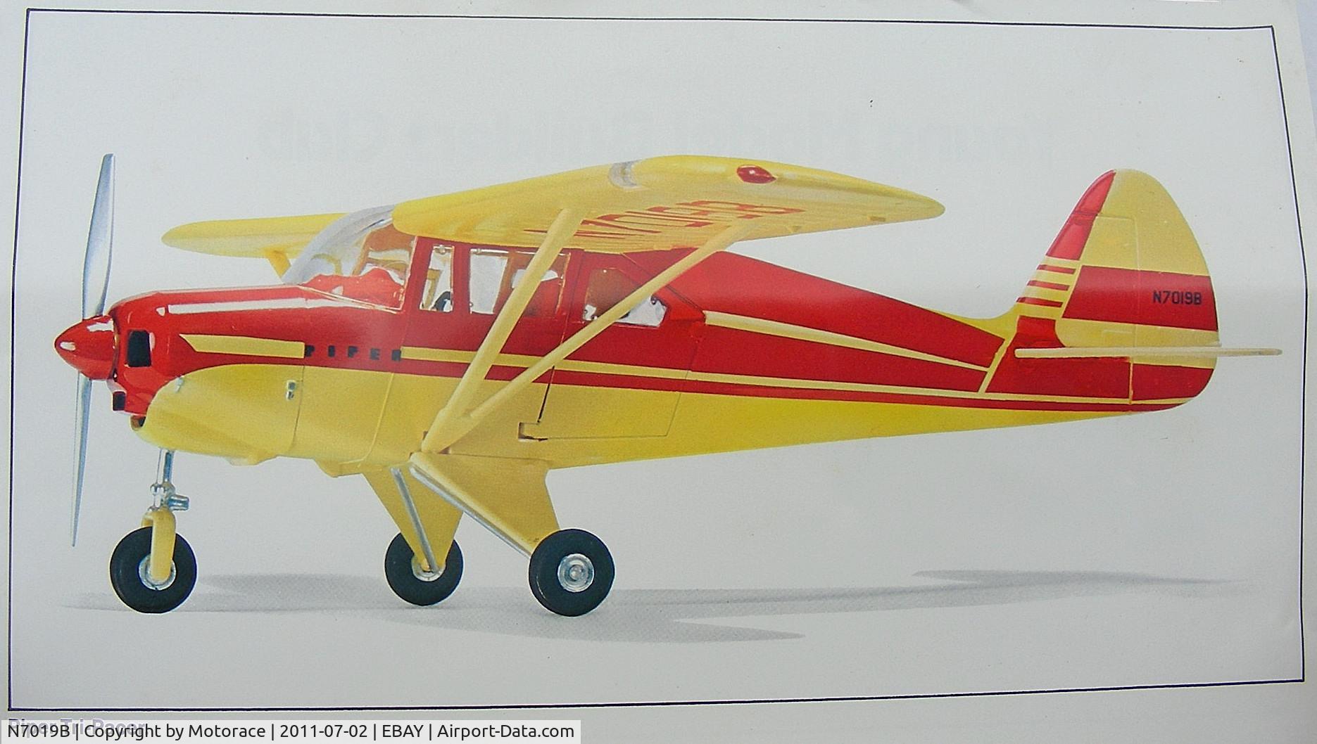 N7019B, 1956 Piper PA-22-150 C/N 22-4270, Monogram Models made a 1/48th scale kit of this Piper Tri-Pacer with this registration number 