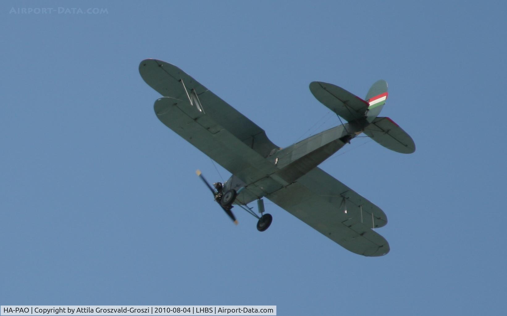 HA-PAO, 1954 PZL-Okecie CSS-13 (Polikarpov Po-2) C/N 0448, Budaörs Airport - Hungary