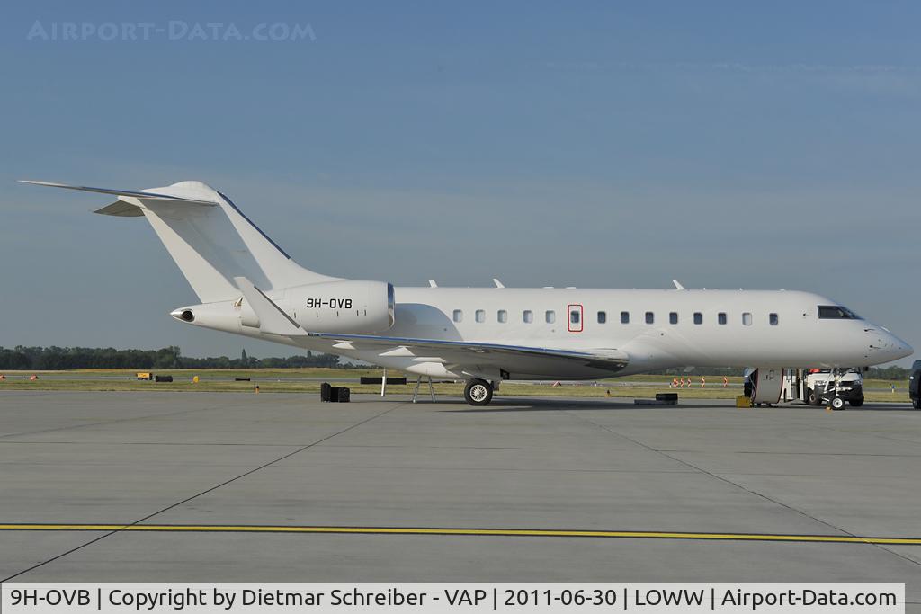 9H-OVB, 2009 Bombardier BD-700-1A11 Global 5000 C/N 9373, Globalexpress 5000