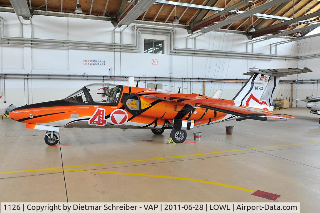 1126, Saab 105OE C/N 105426, Austrian Air Force Saab 105