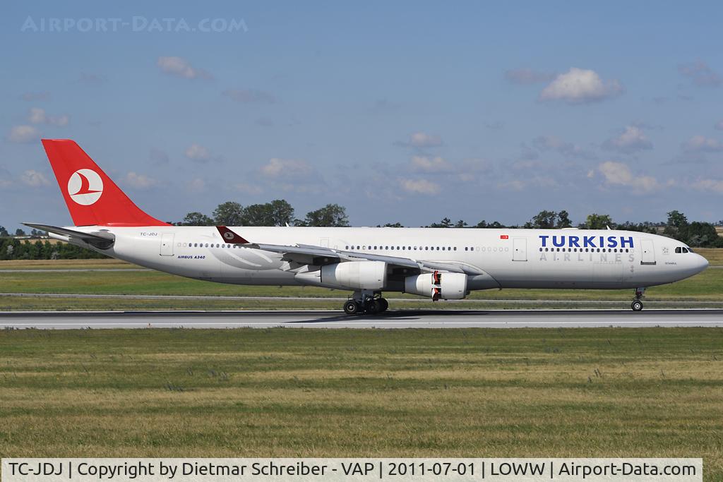 TC-JDJ, 1993 Airbus A340-311 C/N 023, Turkish Airlines Airbus A340-300