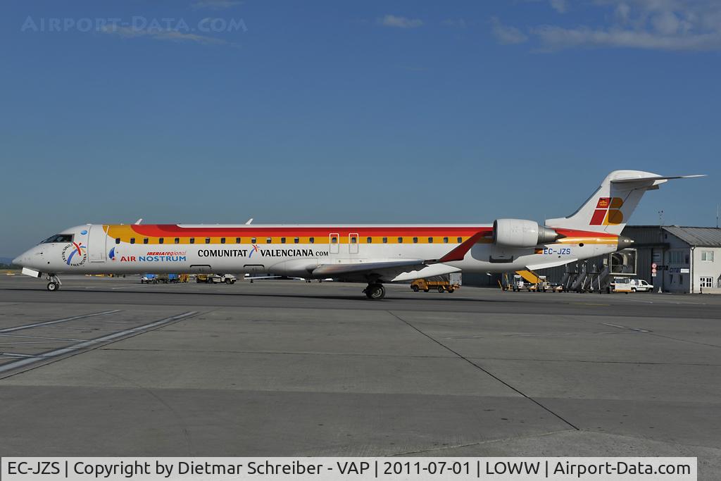 EC-JZS, 2007 Bombardier CRJ-900 (CL-600-2D24) C/N 15111, Air Nostrum Regionaljet 900