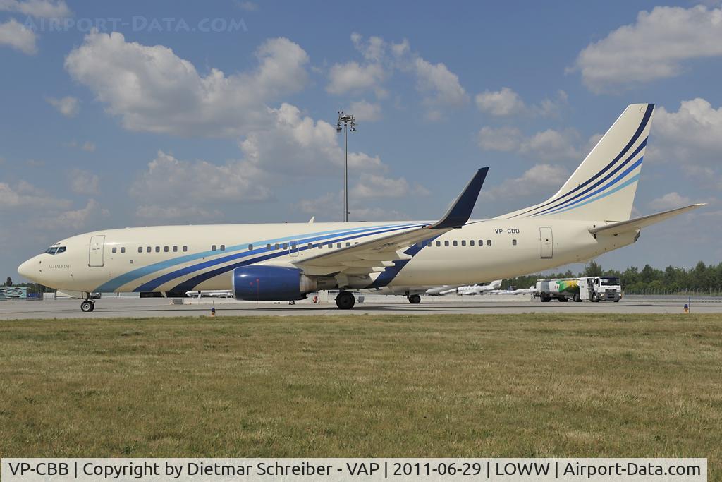 VP-CBB, 2001 Boeing 737-8AW(BBJ2) C/N 32806, Boeing 737-800