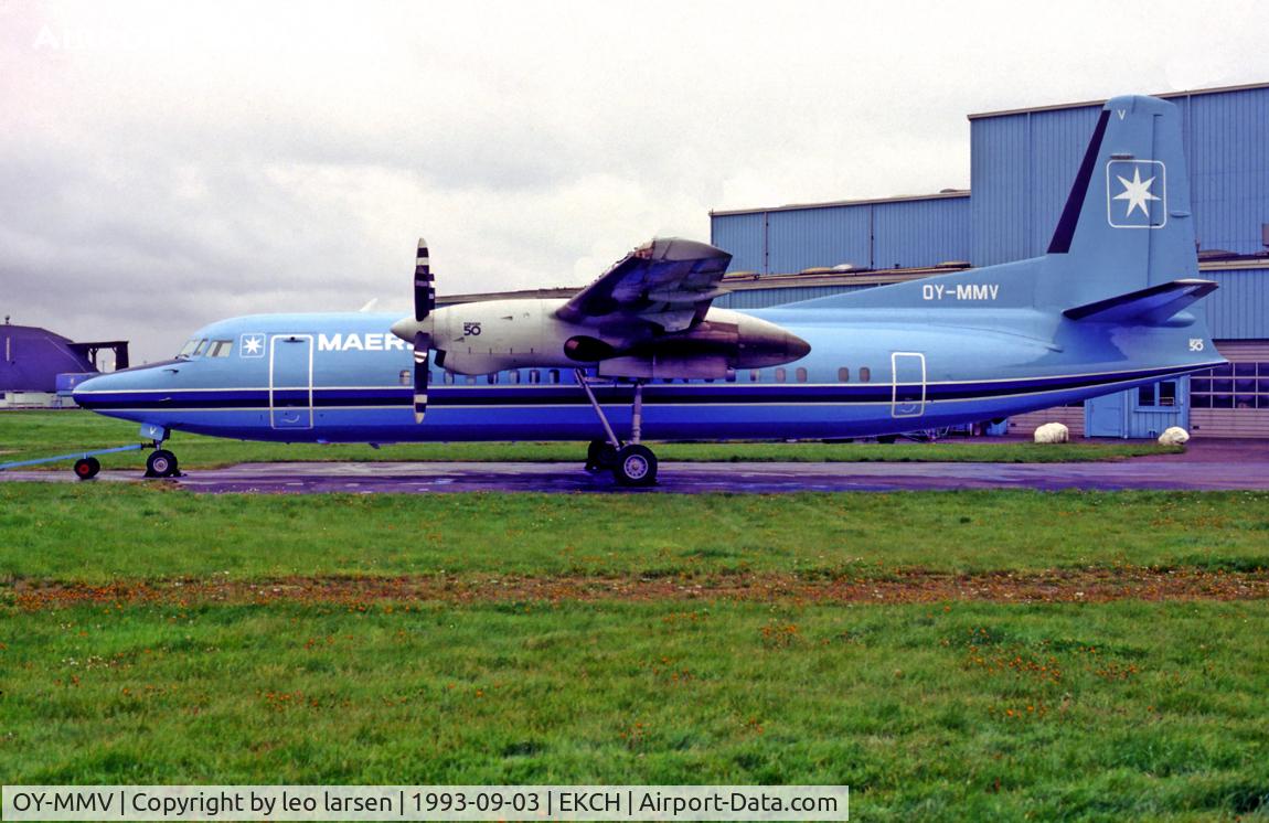 OY-MMV, 1989 Fokker 50 C/N 20154, CPH 3.9.93,to ES-AFN,ST-ARA
w/o 16.6.03 Sudan.