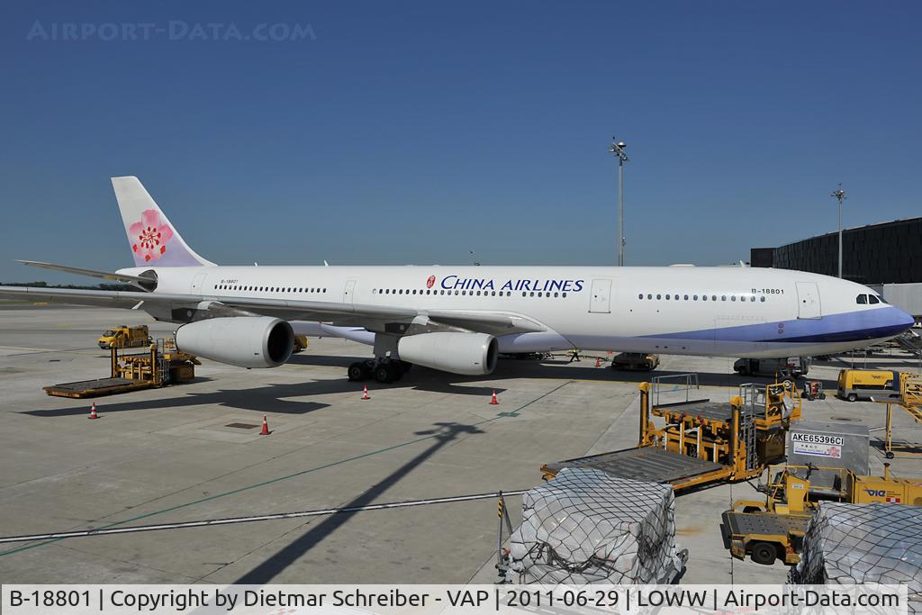B-18801, 2001 Airbus A340-313 C/N 402, China Airlines Airbus 340-300