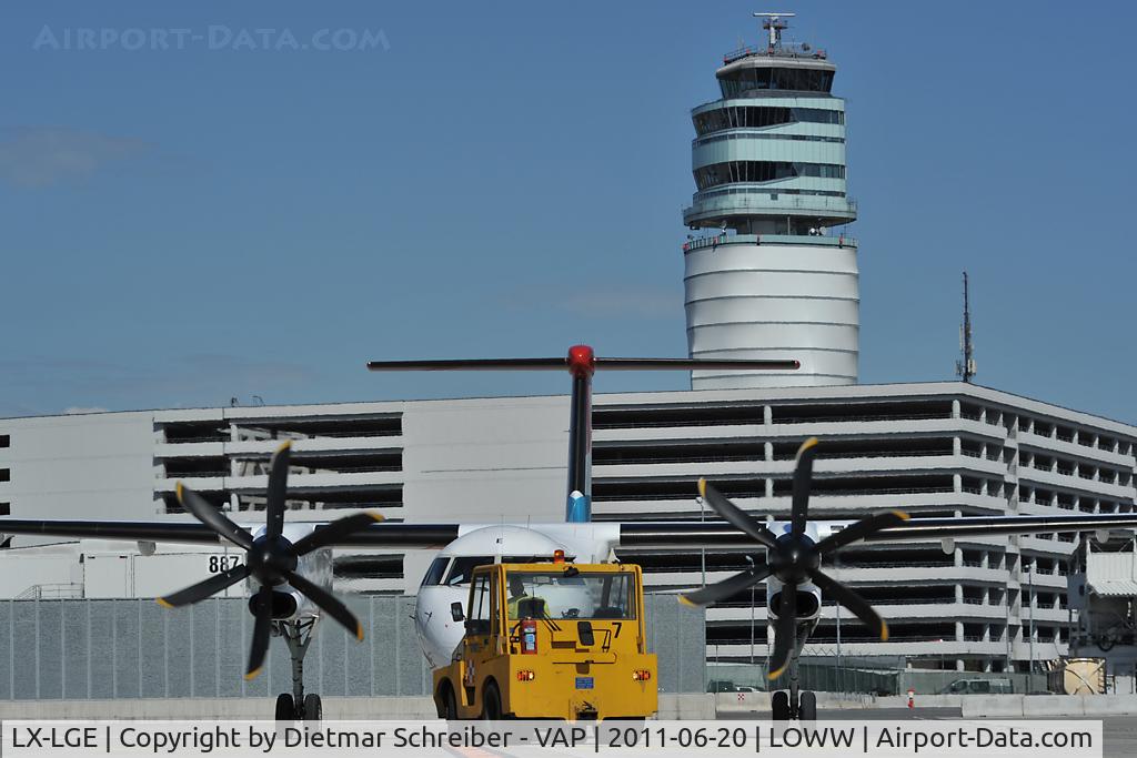 LX-LGE, 2009 De Havilland Canada DHC-8-402Q Dash 8 C/N 4284, Luxair Dash 8-400