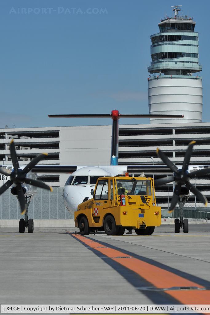 LX-LGE, 2009 De Havilland Canada DHC-8-402Q Dash 8 C/N 4284, Luxair Dash 8-400