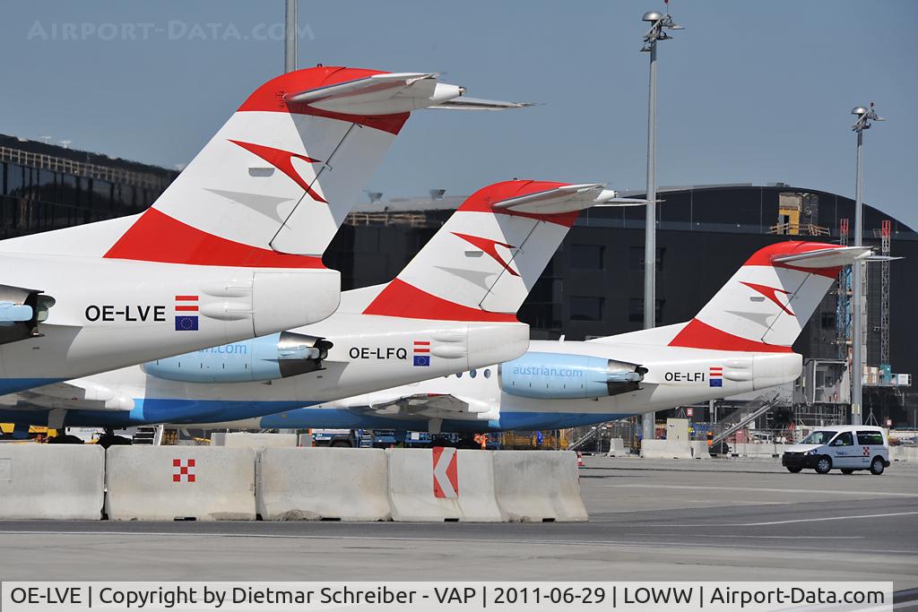 OE-LVE, 1994 Fokker 100 (F-28-0100) C/N 11499, Austrian Arrows Fokker 100