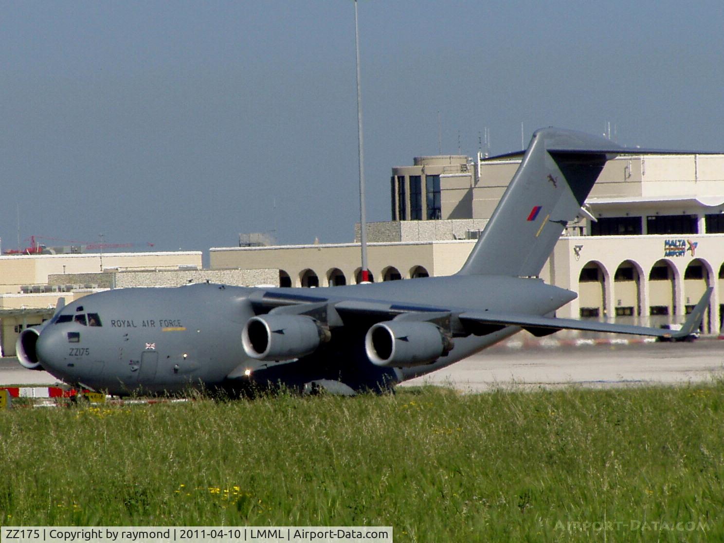 ZZ175, 2008 Boeing C-17A Globemaster III C/N F-185, Globemaster ZZ175 Royal Air Force