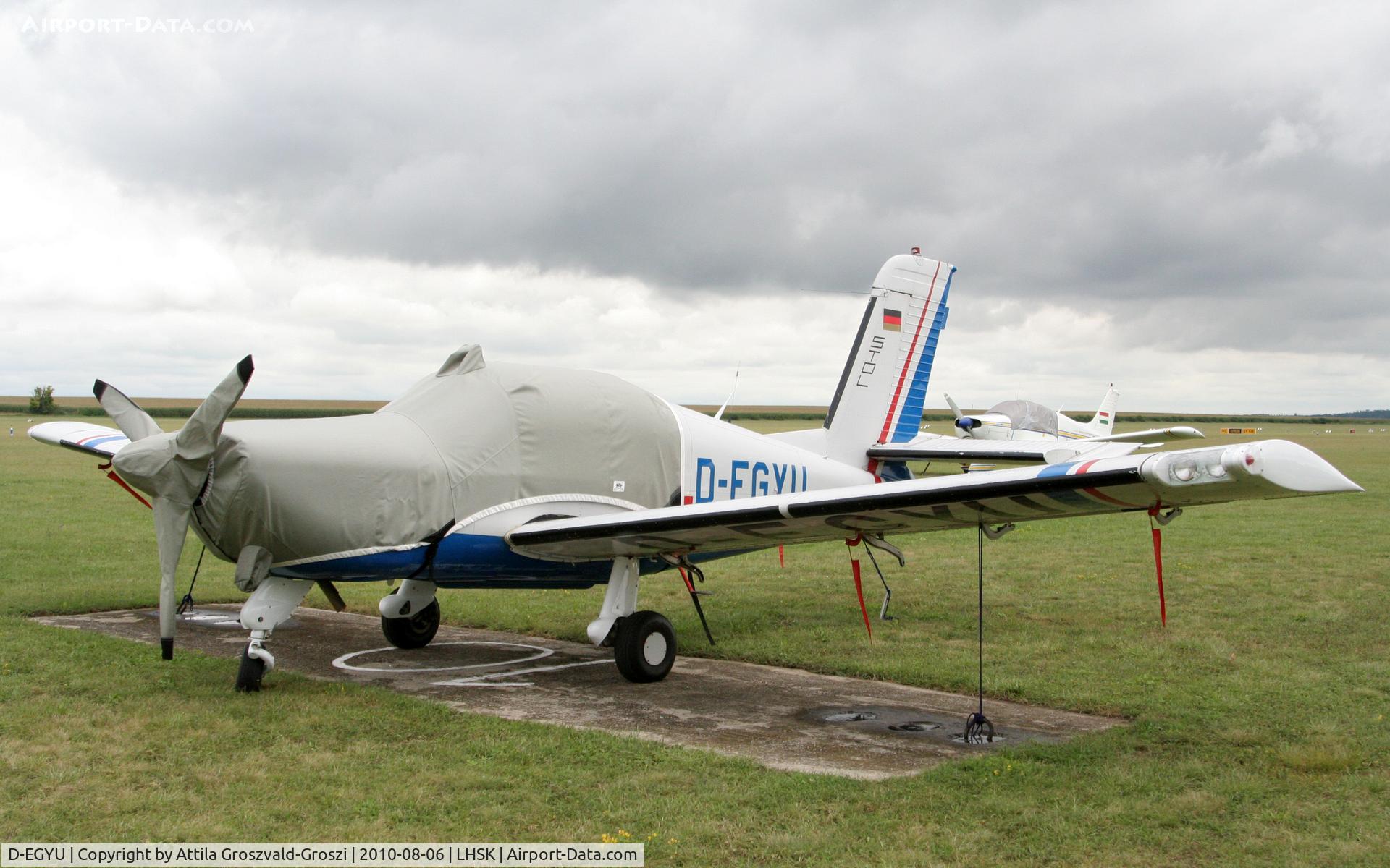 D-EGYU, 1978 Morane-Saulnier MS.893A Rallye Commodore 180TD C/N 3024, Siofok-Kiliti Airport - Hungary