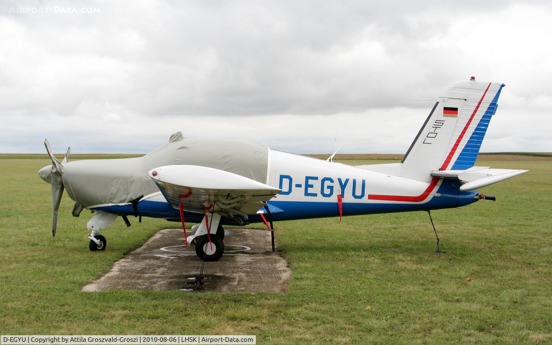 D-EGYU, 1978 Morane-Saulnier MS.893A Rallye Commodore 180TD C/N 3024, Siofok-Kiliti Airport - Hungary